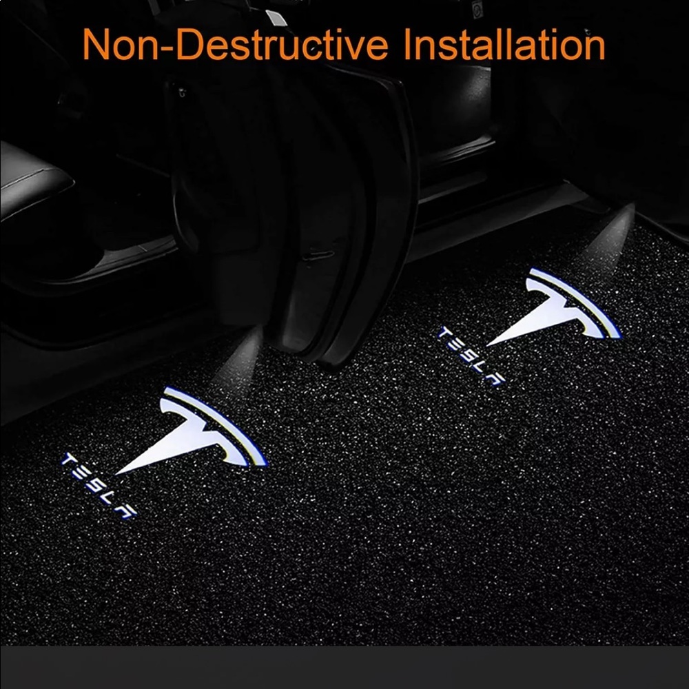 Door lights for Tesla Y model car